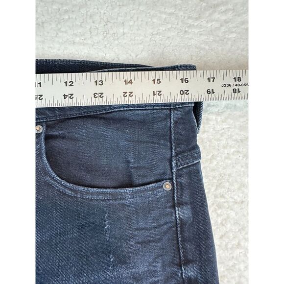 G-Star Raw Lhana Jeans Mens 31X32 Blue Denim Pocket Mid-Rise Skinny Leg Zip Fly - Picture 6 of 13